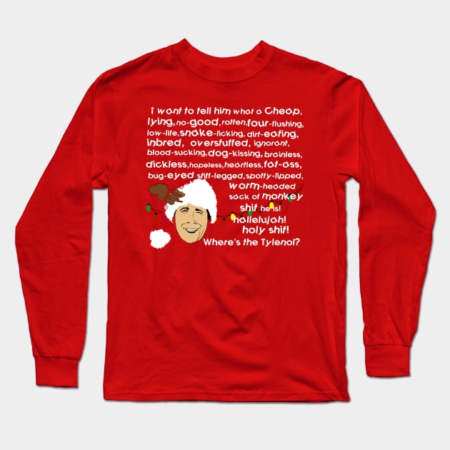 Clark Griswold Rant Long Sleeve T-Shirt by PoetandChef